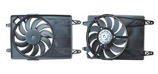 Éventail du radiateur Ford 2S658C607EA; 2S658C607EABC; 2565BK620DA; 698672R; 698673R