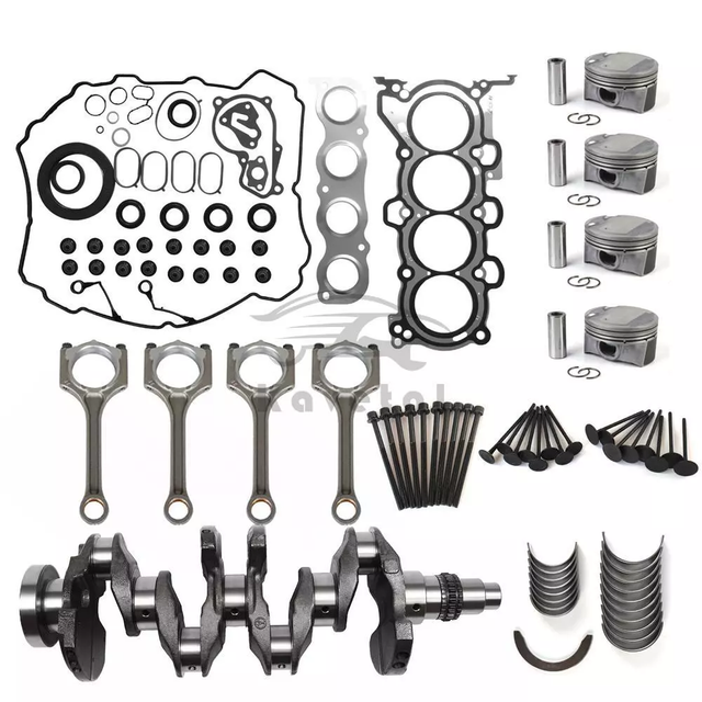Engine Overhaul Rebuild Kit+ Crankshaft Rods Hyundai Hyundai Elantra 2.0L Kia