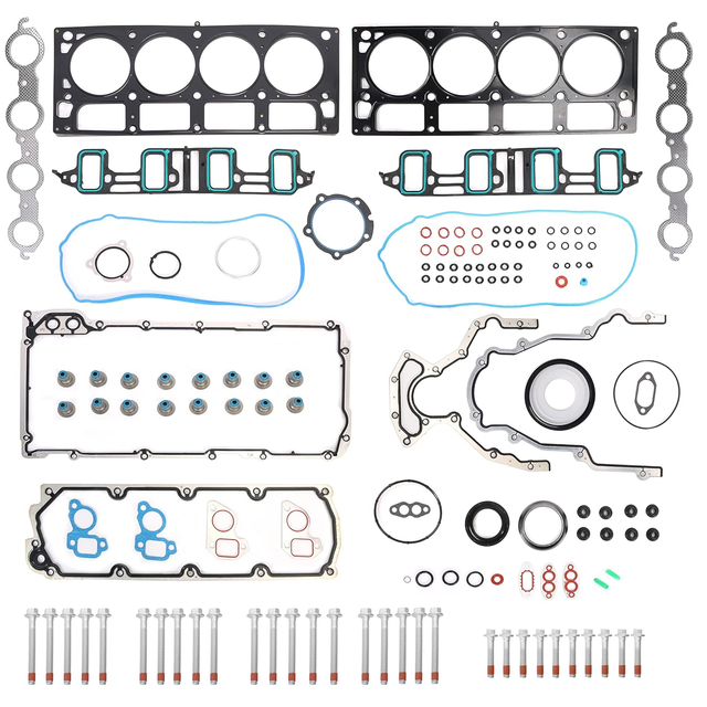 Head Gasket Set with BoLts GMChevy Express/SiLverado/Suburban/Tahoe,GMC Savana/Sierra/Yukon XL,CadiLLac EscaLade,Hummer H2, 07-11, 6.0/6.2L V8,