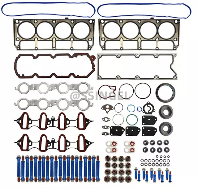 FuLL Head Gasket Set w/ BoLts & SeaLs GMChevroLet GMC Buick CadiLLac 4.8L 5.3L