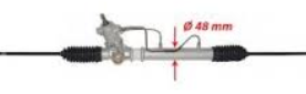 Rack de direction assistée Toyota 44250-20100 Cremallera Hidraulic Lhd