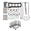 Head Gasket Set Intake Exhaust Valves ToyotaFit 00-08 Toyota 1.8L DOHC 1ZZFE