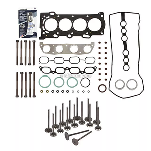 Head Gasket Set Intake Exhaust Valves ToyotaFit 00-08 Toyota 1.8L DOHC 1ZZFE