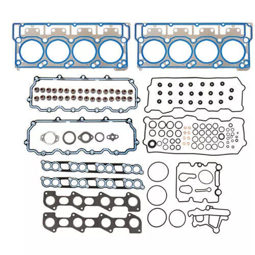 Head Gasket Set Ford w/ 18mm Dowels Fit 03-10 d 6.0 E350 F250 F350 DIESEL TURBO