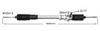 Power Steering Rack FIAT 7534669 FLORINO PICK-UP/fiat 147 LHD